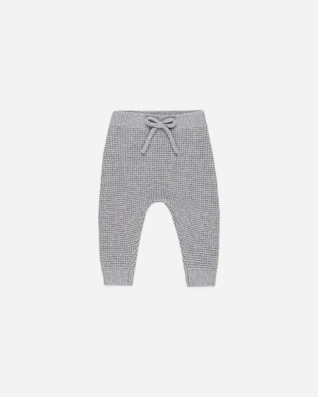 Gable Pant || Dusty Blue Casual Yoga Pants