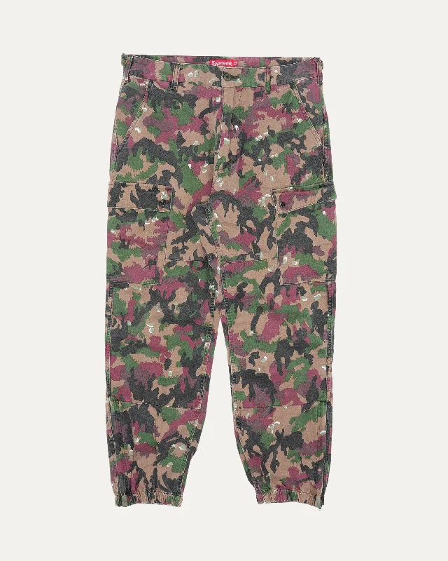 Field Camo Cargo Pants Cozy Maternity Pants