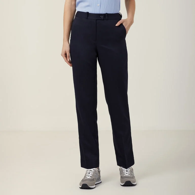 NNT Uniforms Poly Viscose Gaberdine Slim Leg Pant (CAT3PE) Classic Stretch Pants