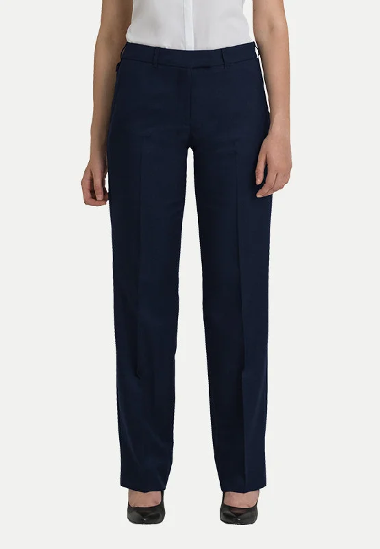 City Collection SAMANTHA Flexi Waist Pant - (FPA22 992) Elegant Palazzo Trousers