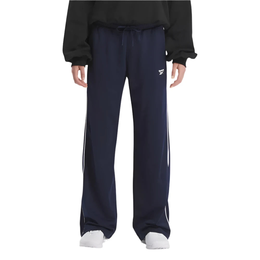 Identity Back Vector Tricot Track Pants Trendy Wide-Leg Pants
