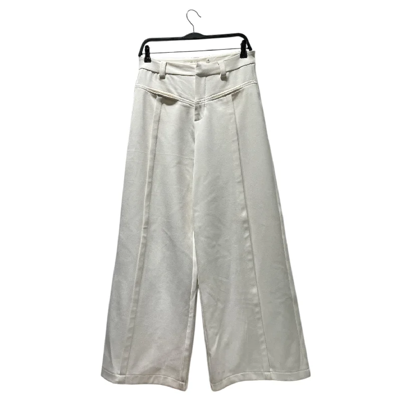 ALL IN STUDIOS/Wide Leg Pants/M/Cotton/WHT/ Comfortable Pleated Pants