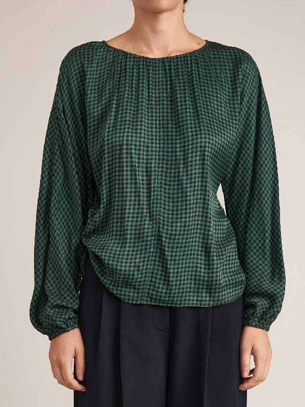 Blouse Aida C1298 Check-A Embellished Collar Blouse