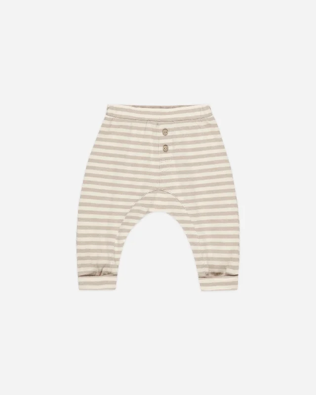 Baby Cru Pant || Pebble Stripe Modern Skinny Pants