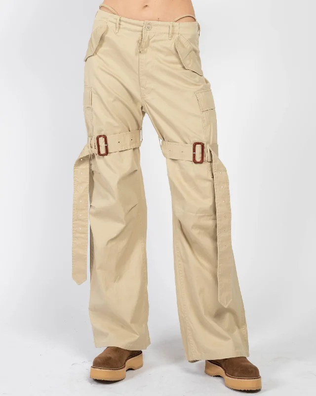 Trench Cargo Pants Casual Plaid Pants