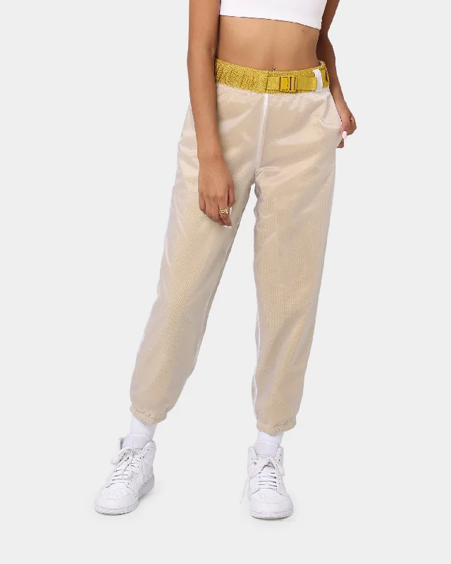 Nike Womens NSW Tech Pants Dark Citron/White Comfortable Denim Pants