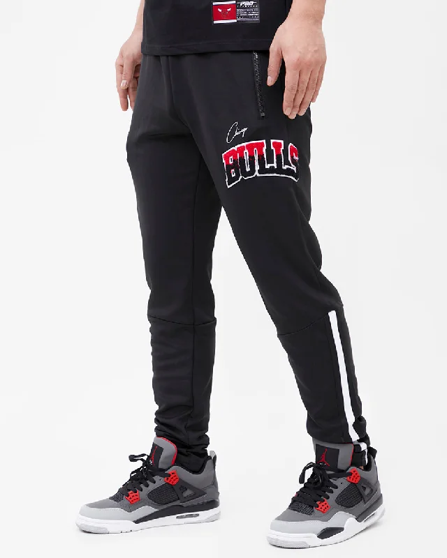 NBA CHICAGO BULLS HOMETOWN MEN'S TRACK PANT (BLACK) Sleek Black Pants