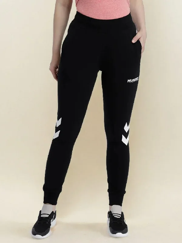 Sandra Cotton Tapered Pant Elegant High-Waist Pants