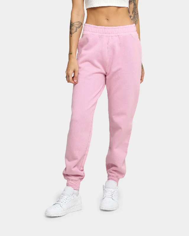 EN ES Women's Vintage Wash Track Pant Lilac Cozy Maternity Pants