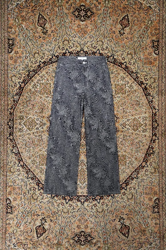 Sasquatchfabrix. 5PK FLARE PANTS (DENIM) Warm Wool Trousers