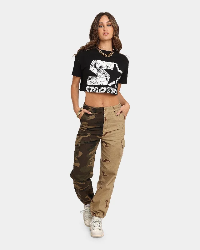 XXIII Women's Thalia Two Tone Camo Pants Camo Cozy Jogger Leggings