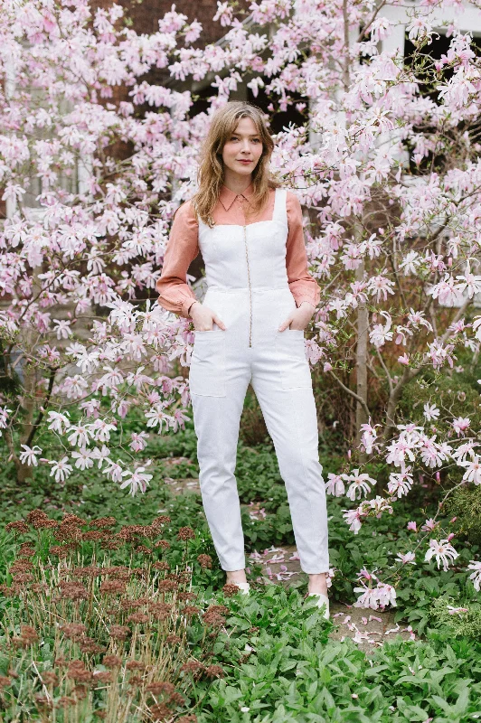 PDF Pattern - Sloane Overalls and Pants | Victory Patterns Trendy Printed Leggings