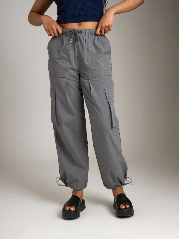 Diaz Parachute Cargo Pants Classic Straight Pants