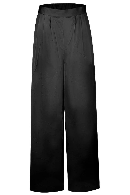 Harper Pant - Black Comfortable Jogger Trousers