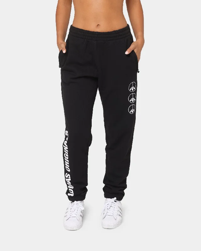 Adidas Graphics United Sweat Pants Black Comfortable Denim Trousers