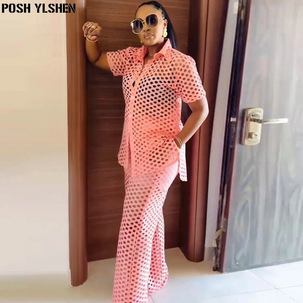 2PC Pant Set for Women - Sexy Summer Outfit, African-Inspired Matching Dresses, Trendy Dames Clothing for Women Soft Stretch Trousers 2PC Pant Set for Women - Sexy Summer Outfit, African-Inspired Matching Dresses, Trendy Dames Clothing for Women Soft Stretch Trousers