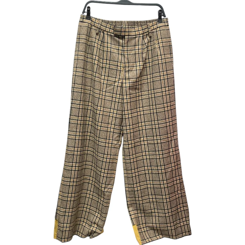 Sue UNDERCOVER/Wide Leg Pants/3/Plaid/Wool/MLT/ Comfortable Denim Leggings