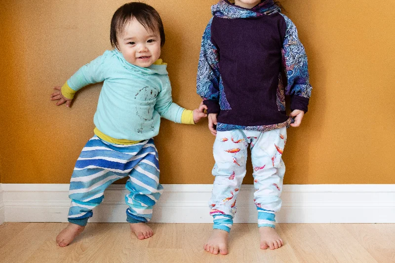 PDF Pattern - Harem Pants | Waves & Wild Classic Chino Pants