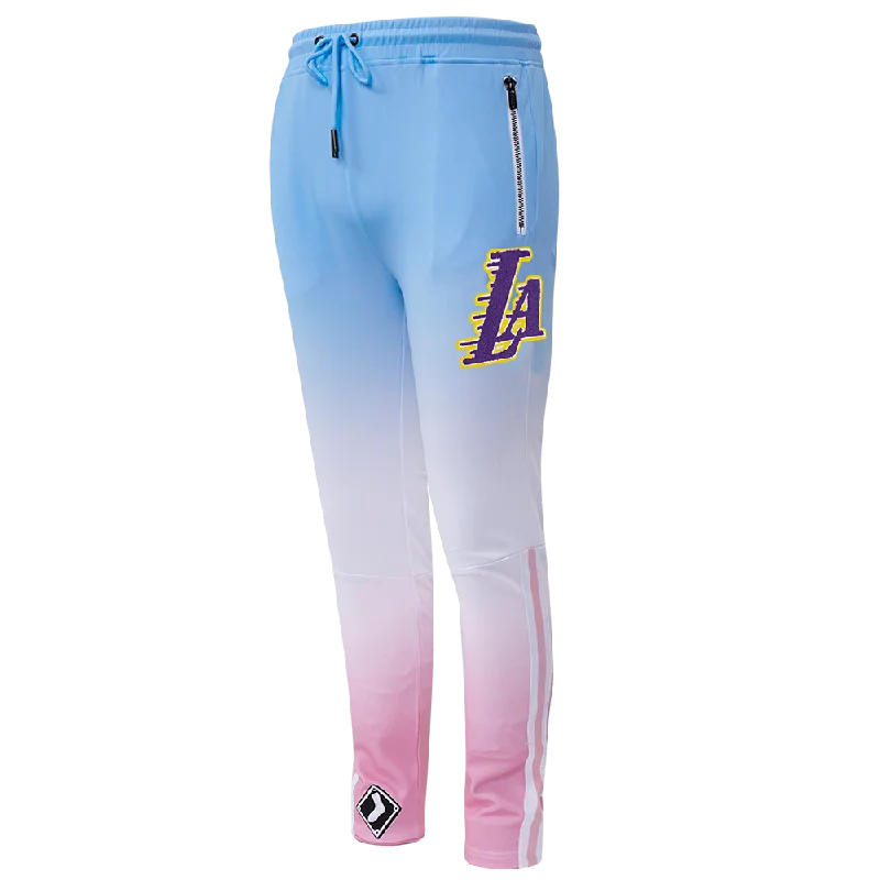 NBA LOS ANGELES LAKERS LOGO MEN'S TRACK PANT Comfortable Pleated Pants