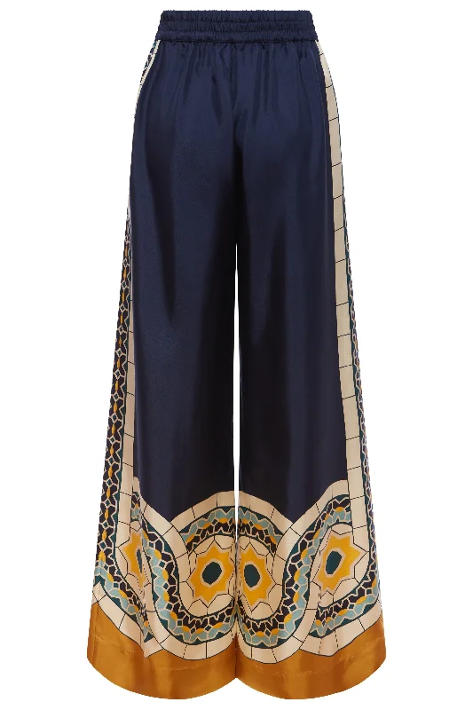 Palazzo Pants Relaxed Linen Pants