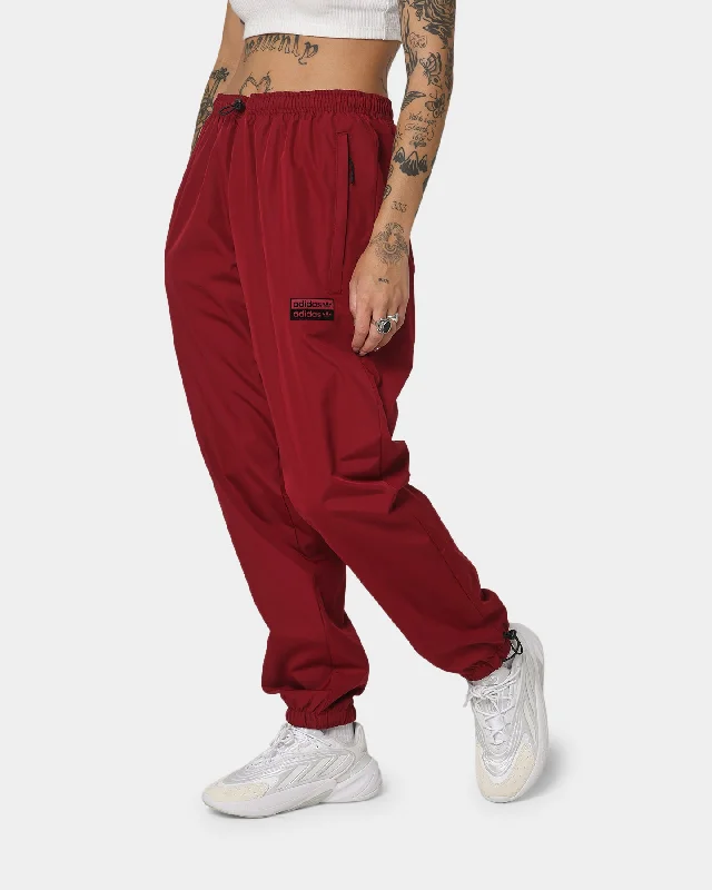 Adidas R.Y.V. Track Pants Q4 Cburgu Burgundy Stylish Harem Pants
