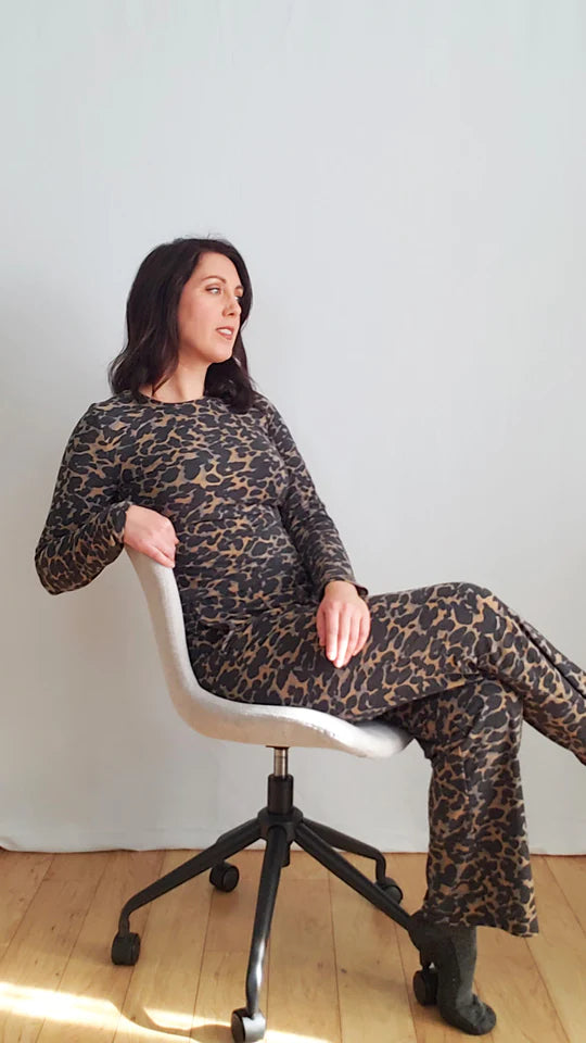 PDF Pattern - Comfi Lounge Tee + Pants Set | Pattern Scout Casual Skinny Fit Pants
