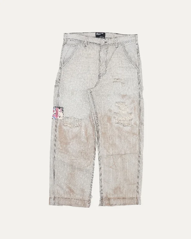 Paint Pants (Shuji Version) Relaxed High-Waist Trousers