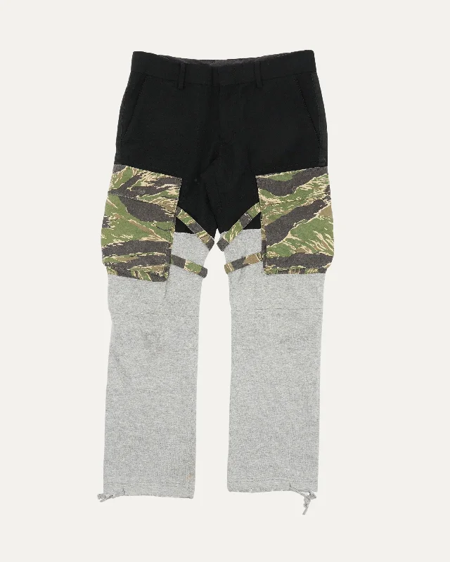 AW05 'The High Streets' Hybrid Cargo Pants High-Waist Yoga Pants