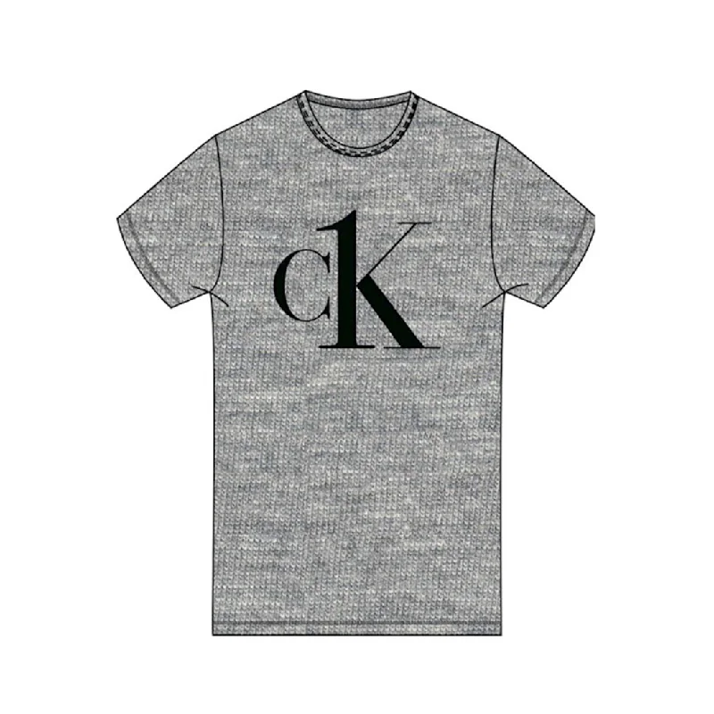 Calvin Klein CK One Lounge T-Shirt Chenille Blend Fleece Blend Nylon Blend