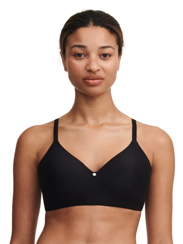 Chantelle C Jolie Smooth Wireless T-Shirt Bra Real Fur Shearling Chenille