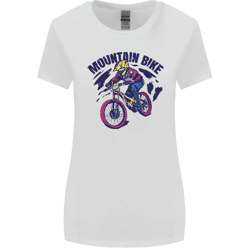 Cycling Mountain Bike Bicycle Cyclist MTB Womens Wider Cut T-Shirt Oversized T-Shirt Spandex breathable Cycling Mountain Bike Bicycle Cyclist MTB Womens Wider Cut T-Shirt Oversized T-Shirt Spandex breathable