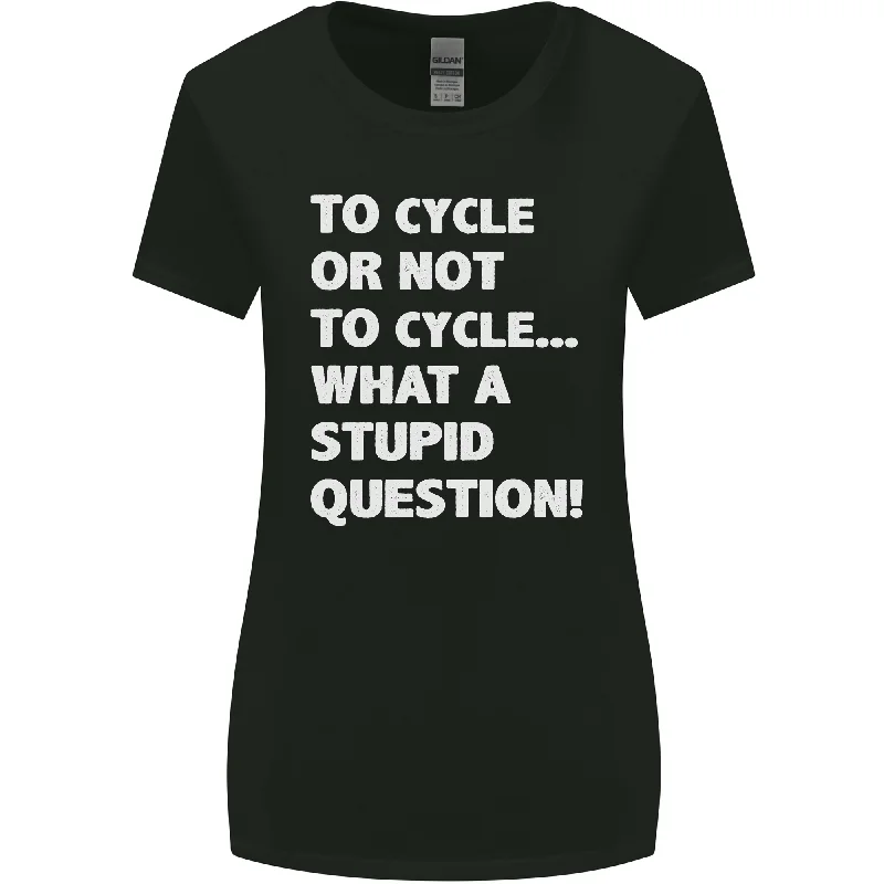 Cycling To Cycle Funny Cyclist Bicycle Bike Womens Wider Cut T-Shirt Polka Dot Checkered Tartan Cycling To Cycle Funny Cyclist Bicycle Bike Womens Wider Cut T-Shirt Polka Dot Checkered Tartan
