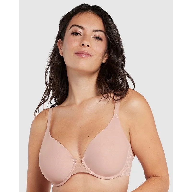 Emma Invisible Effect Seamless Wired T-Shirt Bra Plaid T-Shirt Polka Dot Checkered