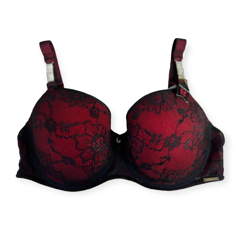 Mirage Padded T-Shirt Bra - Size F 40 Handmade Hand-knitted Hand-woven