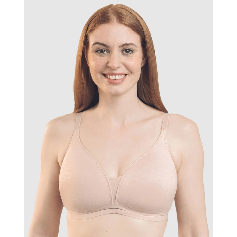 Posie Racerback Wirefree T-Shirt Style Teen Bra Single Chenille Blend Fleece Blend Nylon Blend Posie Racerback Wirefree T-Shirt Style Teen Bra Single Chenille Blend Fleece Blend Nylon Blend