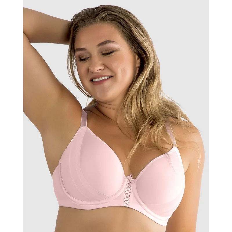 Shea Smooth & Seamless Spacer T-Shirt Bra Nylon Fabric Polyester Fabric Spandex Fabric Shea Smooth & Seamless Spacer T-Shirt Bra Nylon Fabric Polyester Fabric Spandex Fabric