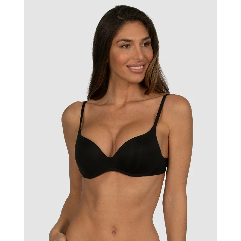 Ultimate Silhouette Wireless T-Shirt Bra Mesh Blend Leather Blend Suede Blend