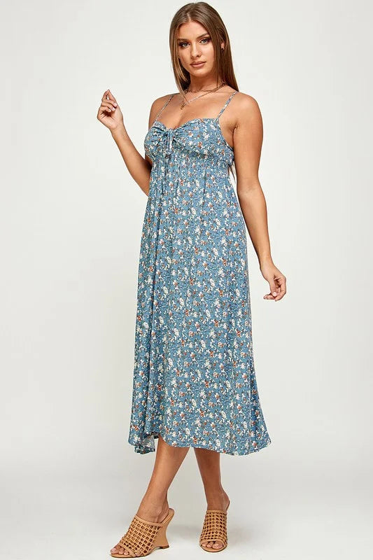 Be Original Floral Cami Maxi Dress Stylish Off-Shoulder Maxi Dress