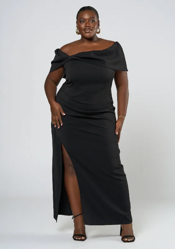 Damn Fine Maxi Dress Comfortable Maxi Dress with Belt
