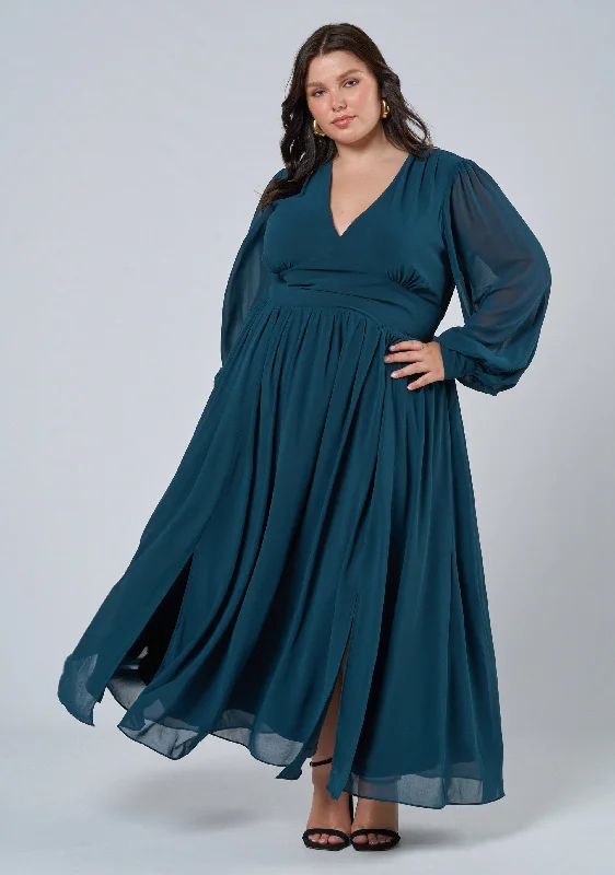 Hustler Baby Maxi Dress Fashionable Sheer Maxi Dress