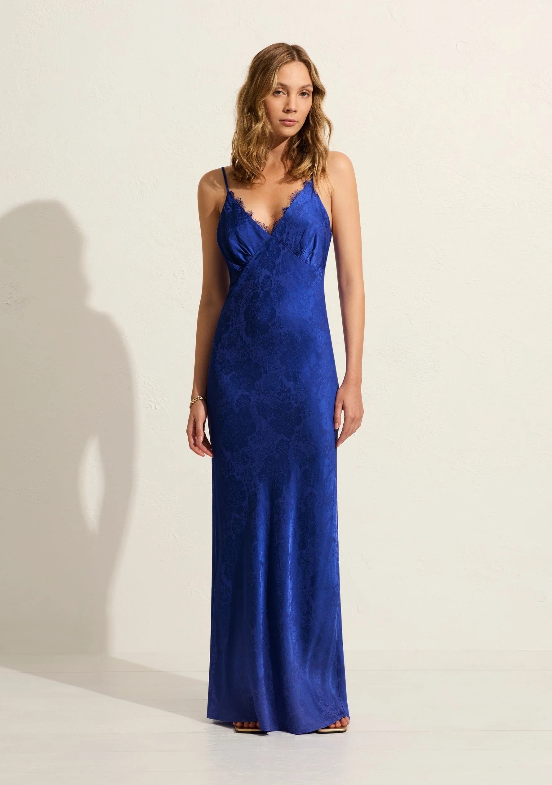 KINNY MAXI DRESS Comfortable Fit-and-Flare Maxi Dress