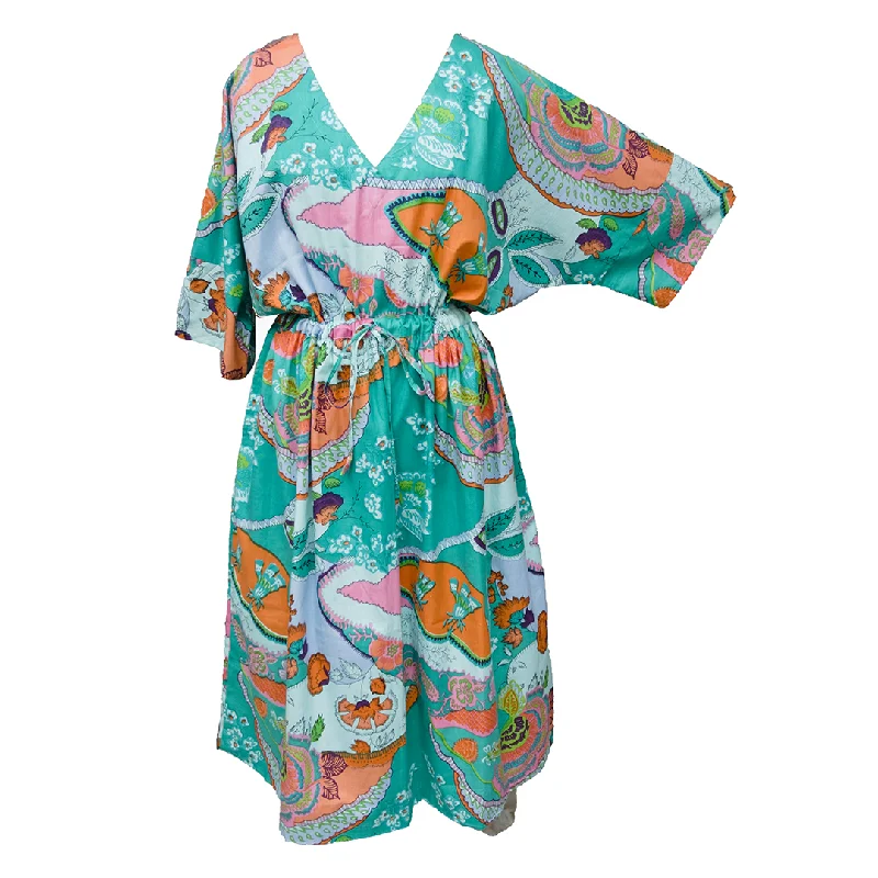 Multicolored Patchwork Cotton Maxi Dress UK Size 18-32 M167 Comfortable Ruffle Hem Maxi Dress Multicolored Patchwork Cotton Maxi Dress UK Size 18-32 M167 Comfortable Ruffle Hem Maxi Dress