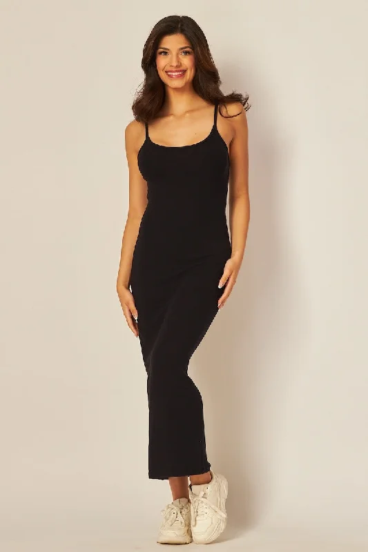 Ribbed Knit Adjustable Strap Maxi Dress Classic Strapless Maxi Dress