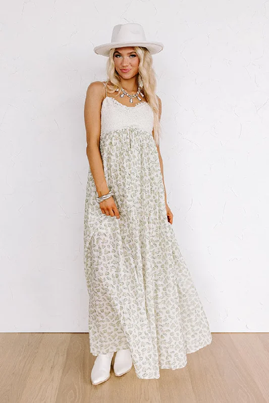 Vino On The Veranda Maxi Dress Fashionable High-Low Maxi Dress