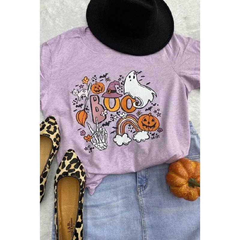 Ghost Boo Tee Anti-Shrink Durable Soft