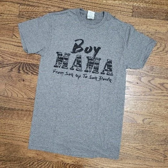 Boy Mama Tee Boxy Fit Fitted Loose