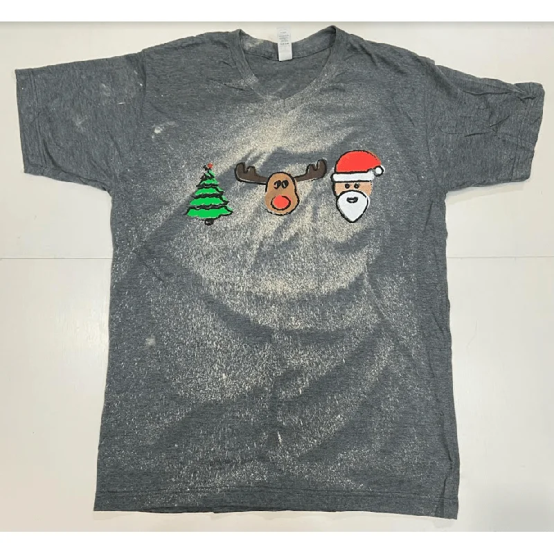 Christmas Trio Tee Mesh Blend Leather Blend Suede Blend