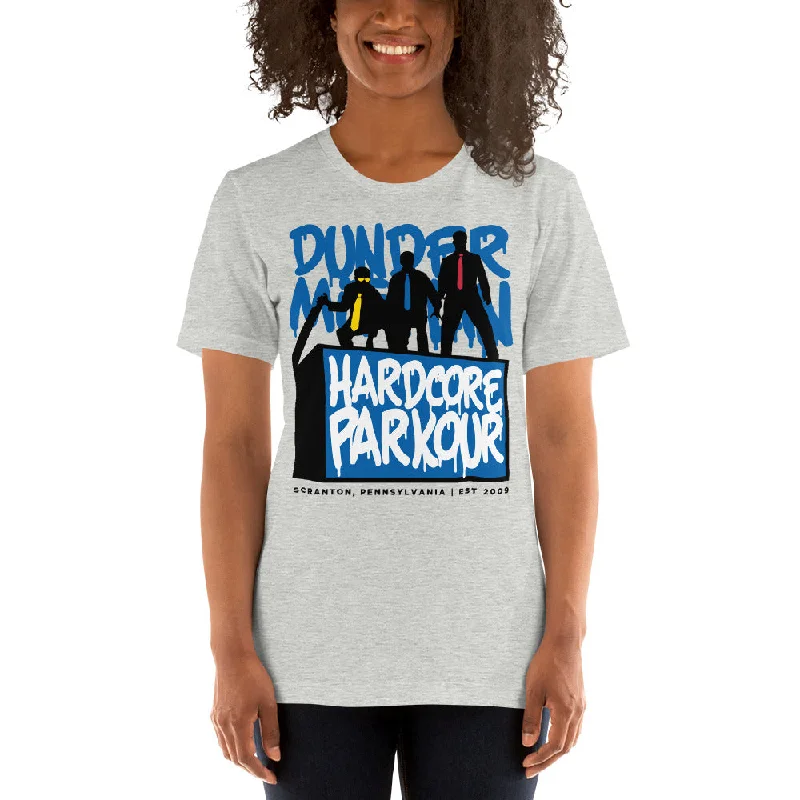 Hardcore Parkour - Women's T-Shirt Fitted T-Shirt Seamless Stretchy