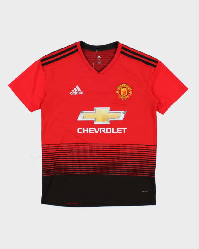 Manchester United 2019 - 20 Football Home Shirt - S Terry Blend Velvet Blend Canvas Blend