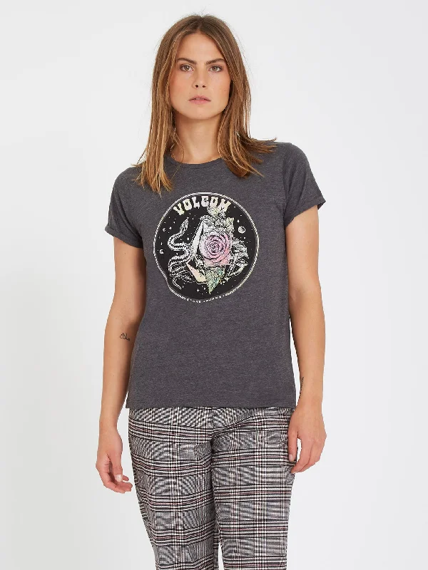 Radical Daze T-shirt - CHARCOAL Jersey Fabric Tulle Fabric Batik Fabric